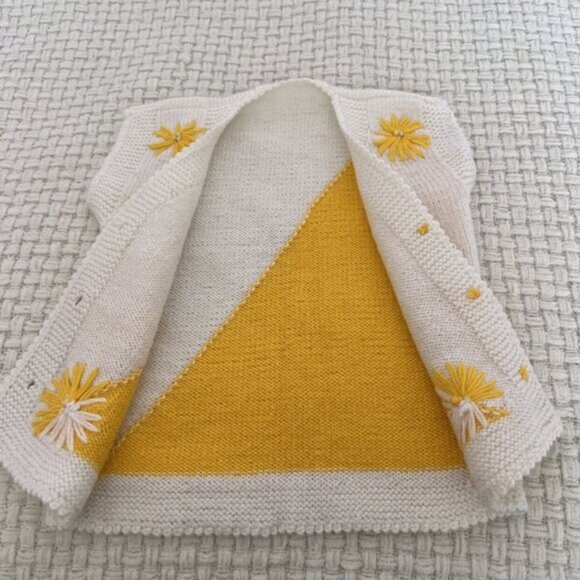 Handmade Knit Sweater Vest - Picture 2 of 7